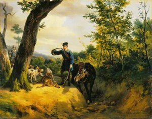 The Quarry — Emil Žan Oras Vernet, Romantic Landscape