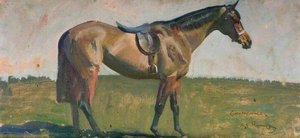 'cherrybounce' — Sir Alfred James Munnings