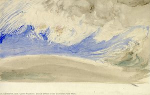 Cloud Effect Over Coniston Old Man. — John Ruskin