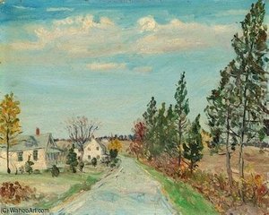 Trumbauersville Road — Walter Emerson Baum
