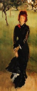 Madame Edouard Pailleron (study) — John Singer Sargent, Academic Realism