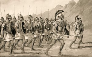 A Macedonian Phalanx — George Derville Rowlandson