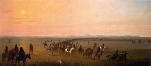 Caravan En Route — Alfred Jacob Miller