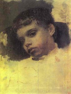 Portrait Of Kolya (nikolay) Simonovich — Valentín Aleksándrovich Sérov
