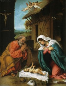 Nativity Of Christ — Lorenzo Lotto