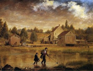 Catching Crabs — William Sidney Mount