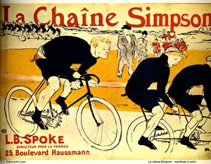 La Chaine Simpson — Henri De Toulouse-lautrec, Post-impressionist Style