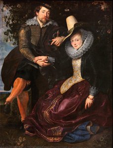 Rubens And Isabella Brant In The Bower Of Honeysuckle — Peter Paul Rubens, Baroque Style
