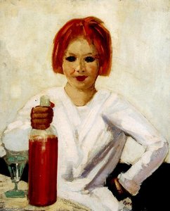 The Clown's Daughter — George Benjamin Luks