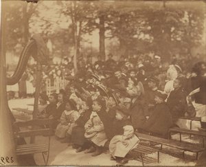Guignol, Jardin Du Luxembourg — Eugène Atget