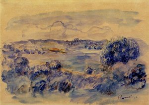 Guernsey Landschaft — Pierre-auguste Renoir, Impressionist Landscape