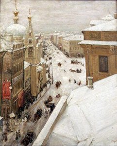 Moscow Street — Igor Emmanuilovich Grabar