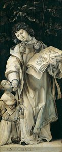 St. Lawrence, St. Cyriacus — Matthias Grünewald, German Renaissance
