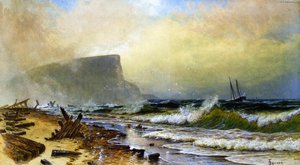 Rough Seas At Grand Manan — Alfred Thompson Bricher