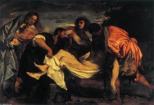 Entombment Of Christ — Titian, Renaissance