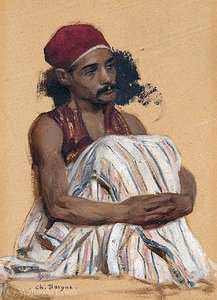 Study Of An Arnaut — Charles Bargue