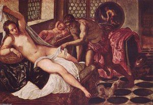 Venus And Mars Surprised By Vulcan — Jacopo Tintoretto, Venetian Renaissance