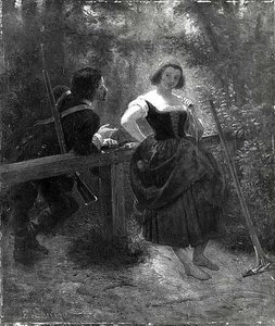 The Rendezvous, (painting) — Emanuel Gottlieb Leutze