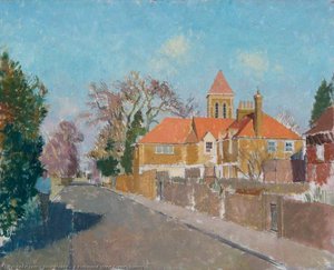 A Richmond Street Scene, Surrey — John Meade