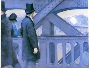 Le Pont De L'europe — Gustave Caillebotte