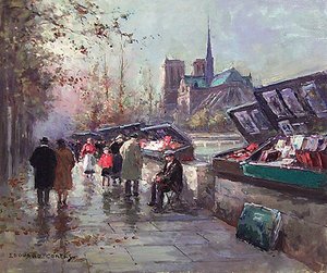 Booksellers Of Notre-dame — Edouard Cortès