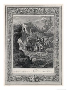 Picart Jason And The Argonauts Sail Through The Symplegades A Pair Of Clashing Rocks