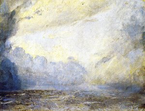 Storm At Sea — Thomas William Roberts