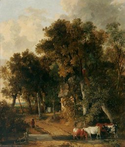 Road Scene At Intwood, Norfolk