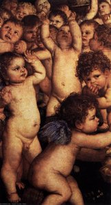 Die Verehrung Der Venus (detail) — Tizian