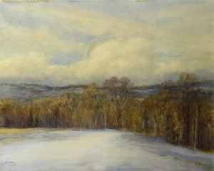The Edge Of The Woods After A Snowfall In March — Charles Warren Eaton