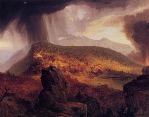 Catskill Mountain House, The Four Elements — Thomas Cole