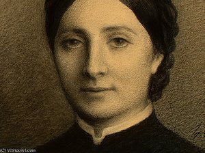 Madame Ditte - (detail 1) - — Henri Fantin-latour