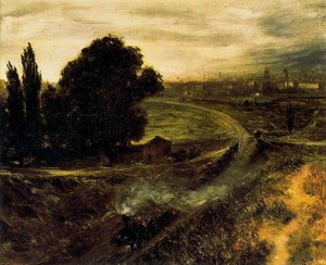 The Berlin-potsdam Railway — Adolph Von Menzel