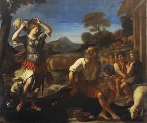 Erminia And The Shepherds — Guercino