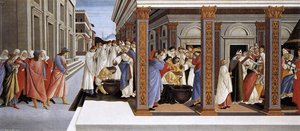Taufe Des Hl. Zenobius Und Seine Ernennung Zum Bischof — Sandro Botticelli