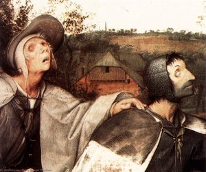 The Parable Of The Blind Leading The Blind (detail) — Pieter Bruegel The Elder, Northern Renaissance