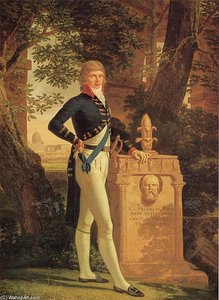 Portrait Of Prince Augustus Frederick — Louis Gauffier