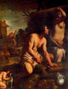 Construction Of Noah's Ark — Reni Guido (le Guide)