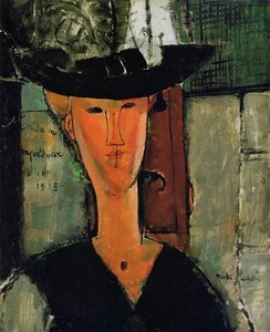 Madame Pompador — Amedeo Clemente Modigliani