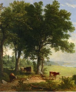 In The Shade Of The Old Oak Tree — Asher Brown Durand