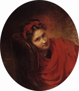 Portrait Of O.makovskaya — Konstantin Yegorovich Makovsky