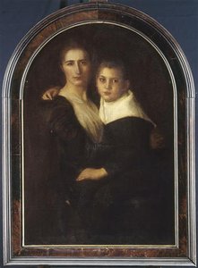 Portrait De Madame Dagnan Bouveret Et De Son Fils — Pascal-adolphe-jean Dagnan-bouveret