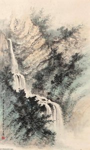 Hermitage Amidst The Clouds — Huang Junbi