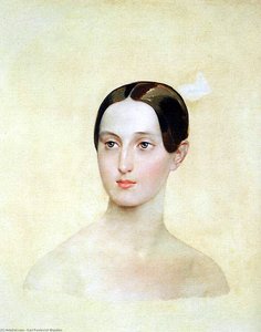 Portrait Of Grand Duchess Maria Nikolaevna — Karl Pavlovich Bryullov