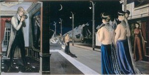 The Street At Night — Paul Delvaux