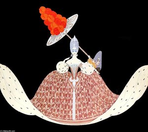 Ganna Walska In Manon 01 — Erté