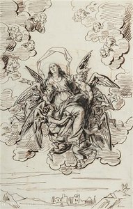Assomption De La Vierge — Achille Jacques Jean Marie Devéria