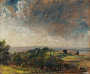 Hampstead Heath Looking West Towards Harrow (ii) — John Constable Reeve