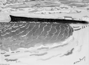 Houses By The Sea — Milton Avery