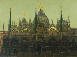St. Mark's, Venice — Walter Richard Sickert